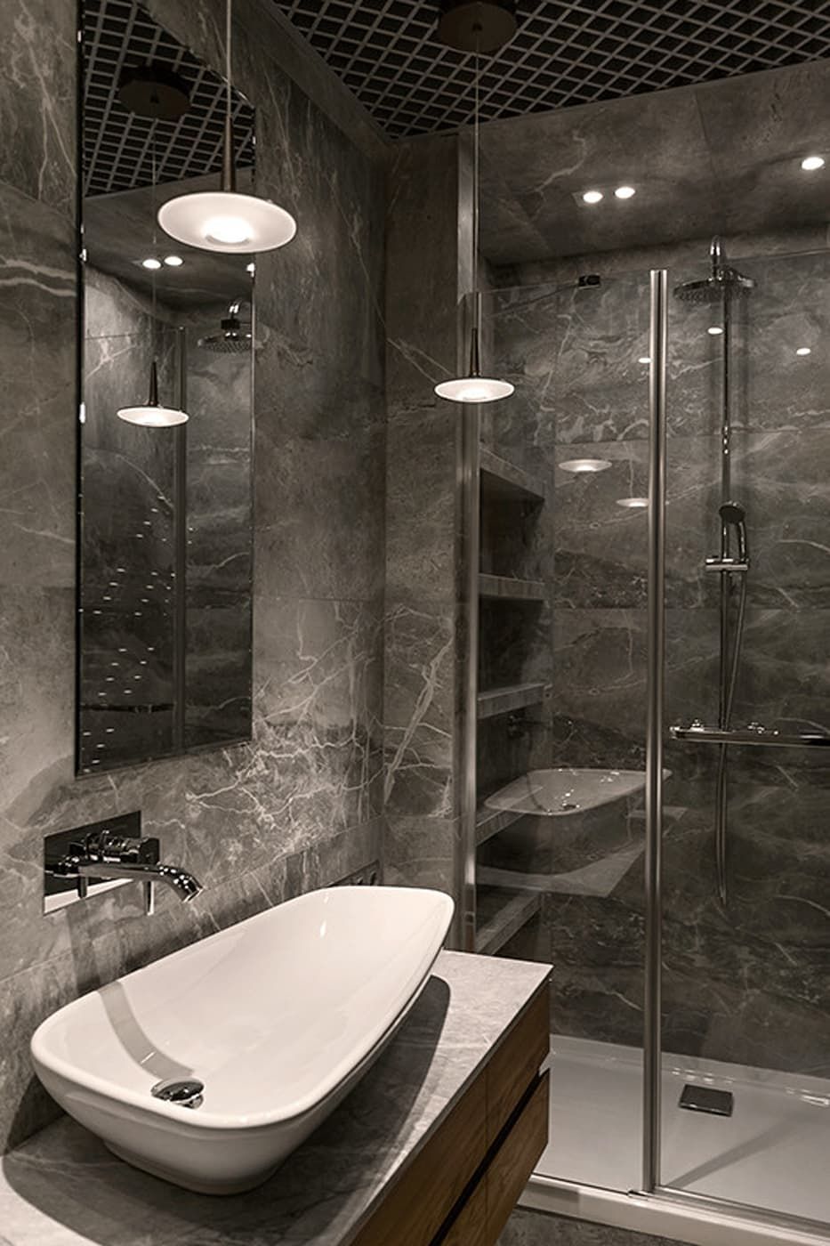 Grey Emperador Marble