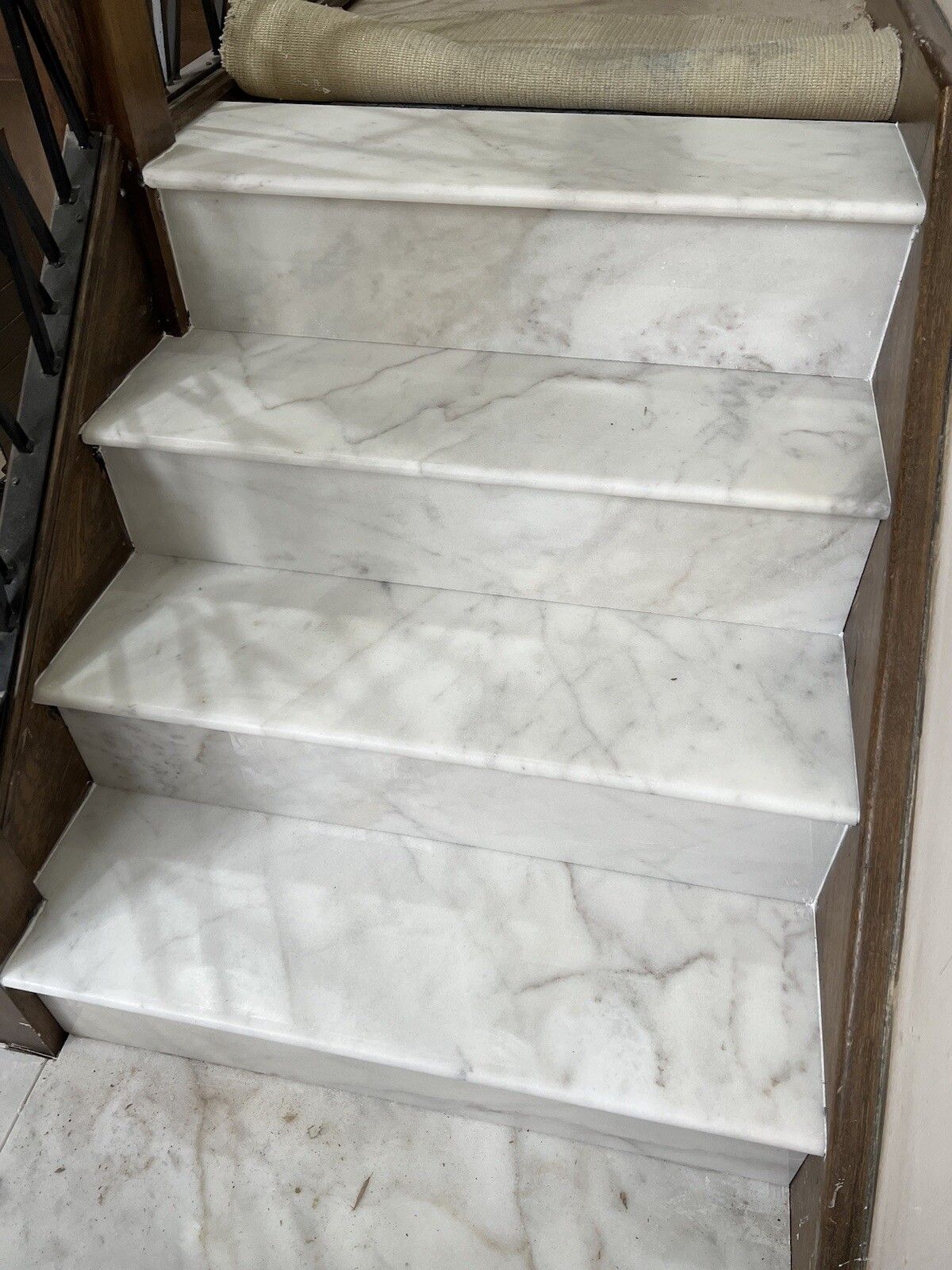 Leopard White Marble sample 4