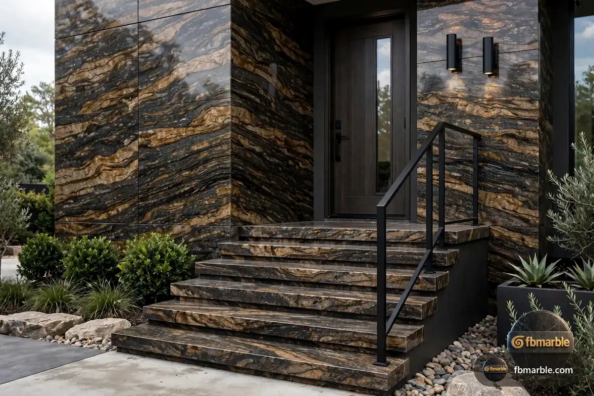 Cosmo Granite slab from FB Marble Lahore, suited to granite vanity backsplash