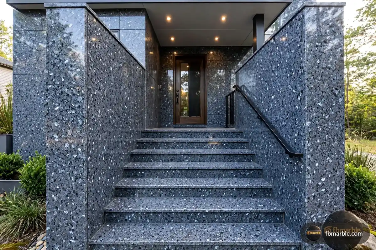 Blue Pearl Granite slab from FB Marble Lahore, suited to blue pearl granite