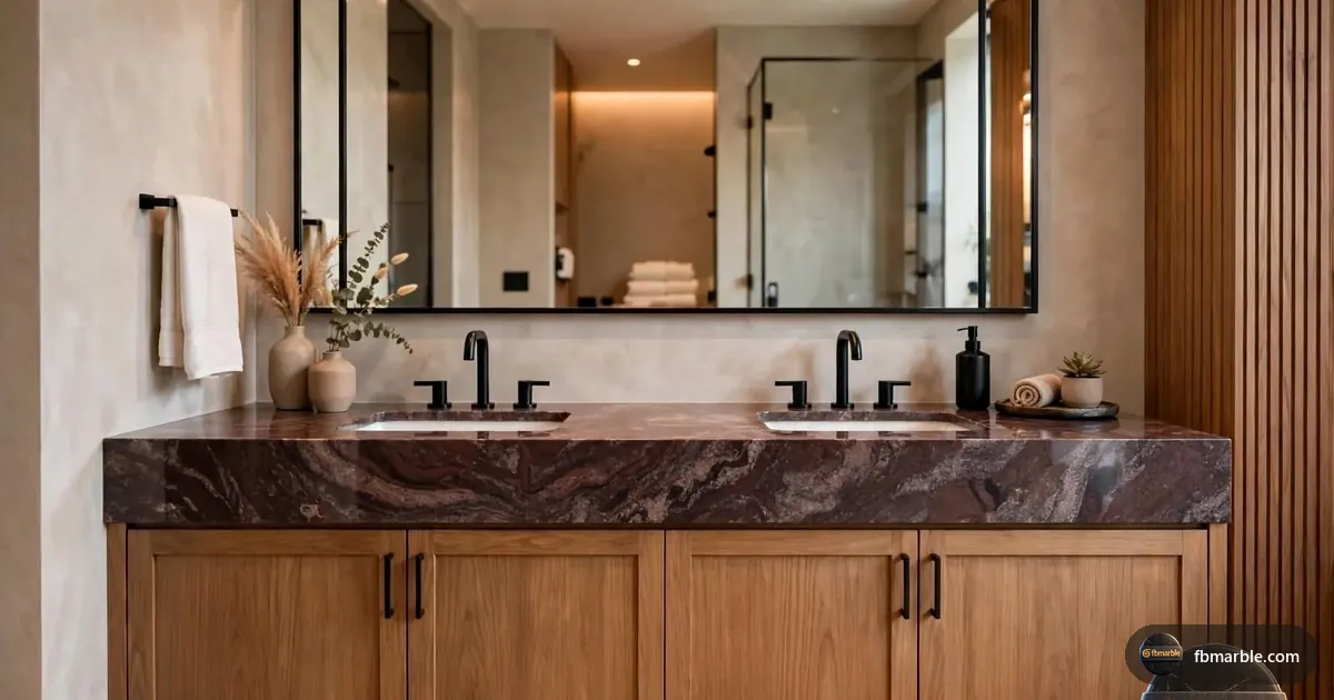 Paradiso Classic Granite slab from FB Marble Lahore, suited to granite bathroom vanity
