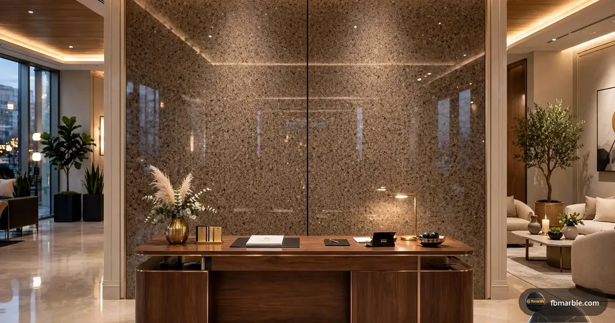 Tropical Brown Granite slab from FB Marble Lahore, suited to granite slabs grouped by price level