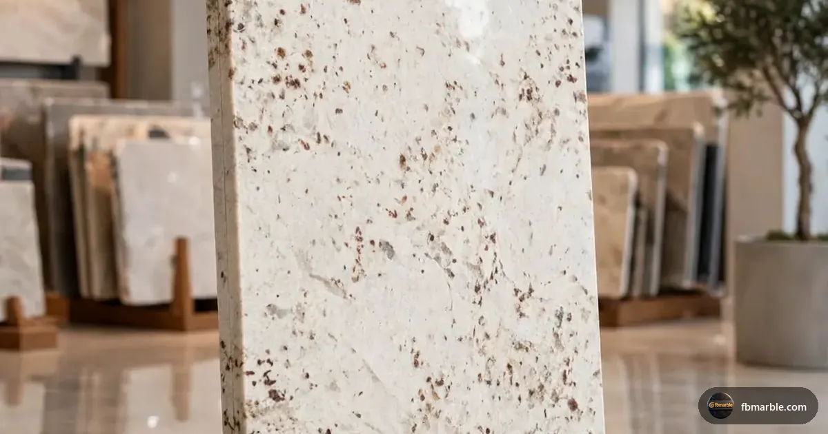 Kashmir Gold Granite slab from FB Marble Lahore, suited to granite kitchen