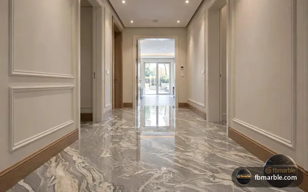 Grey Juparana Granite slab from FB Marble Lahore, suited to laminate vs granite edge comparison