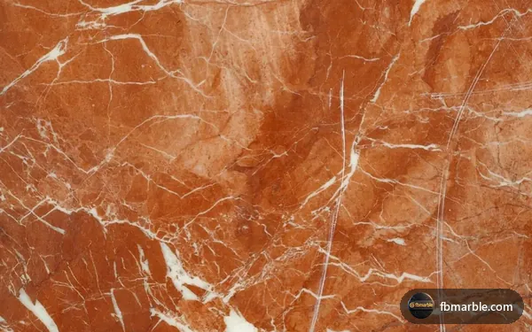 Rosso Verona Marble slab from FB Marble Lahore, suited to marble vanity being installed