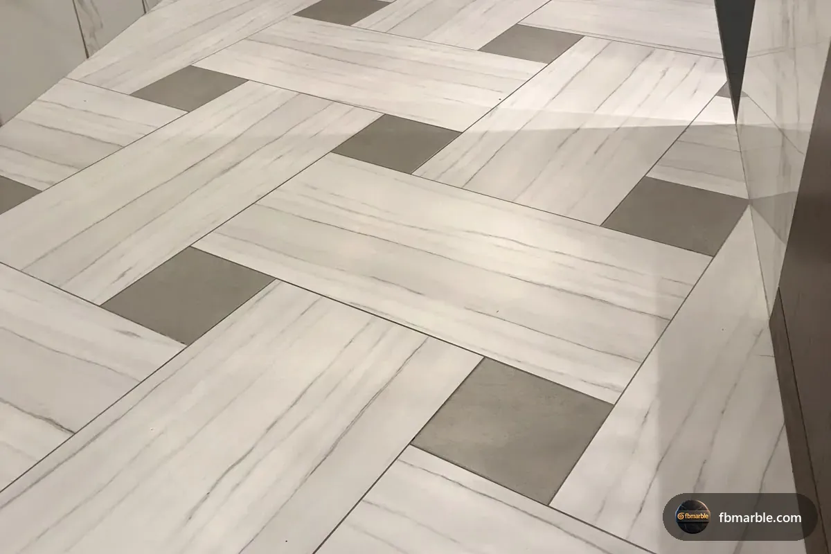 Sunny White Marble slab from FB Marble Lahore, suited to ziarat white marble floor
