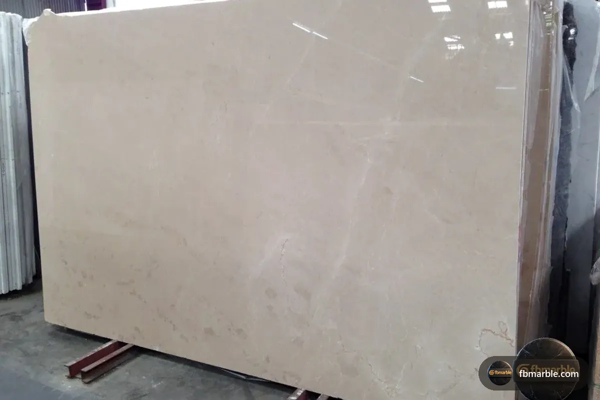 China Verona Marble slab from FB Marble Lahore, suited to old marble turned into garden stepping stones