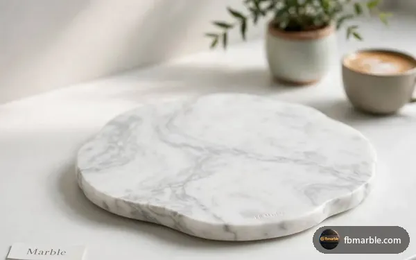 Premium marble slab countertop and trivet, Pakistan