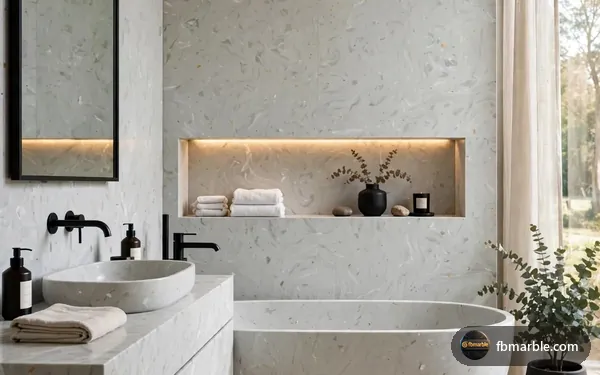 Carlos Grey Quartz slab from FB Marble Lahore, suited to quartz counter installation in progress