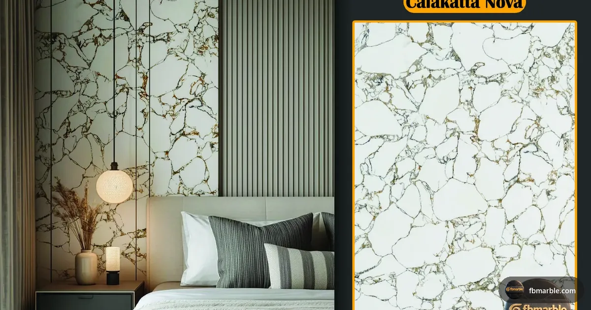 Calakatta Nova Quartz slab from FB Marble Lahore, suited to quartz factory slab press