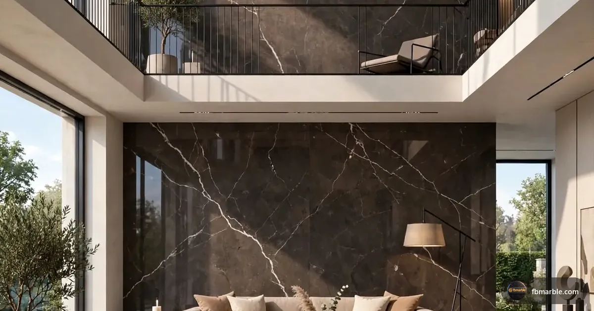 Grey Marble Slab Cover Porcelain slab from FB Marble Lahore, suited to measuring countertop height