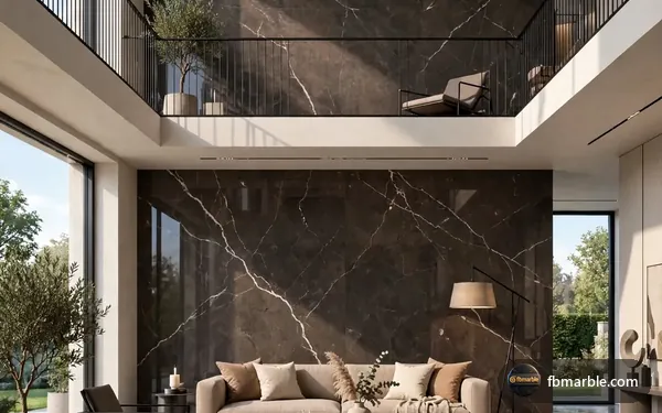 Grey Marble Slab Cover Porcelain slab from FB Marble Lahore, suited to measuring countertop height