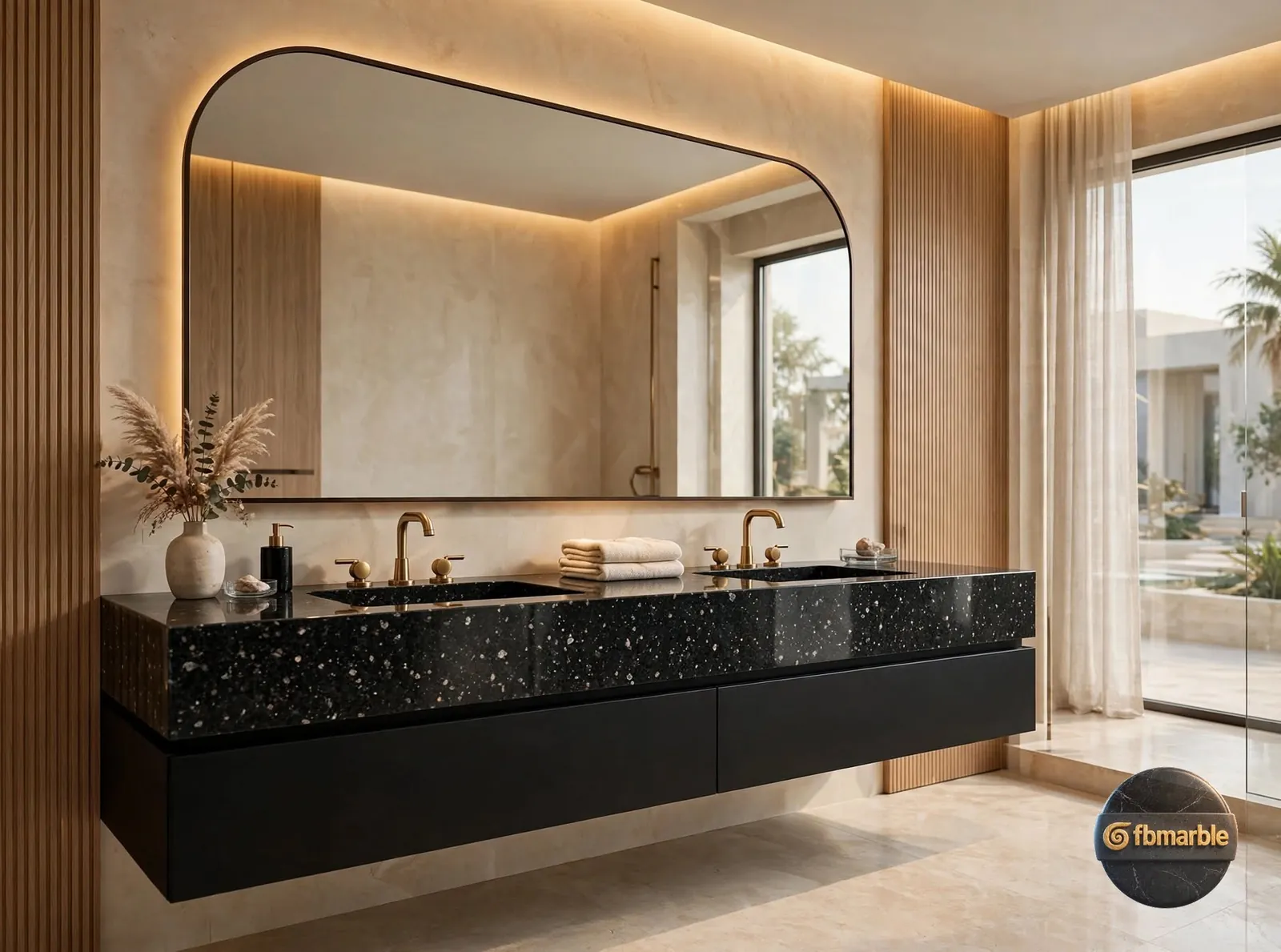 Black Pearl Granite photo 4 β black granite with fine silver-grey pearl-like specks