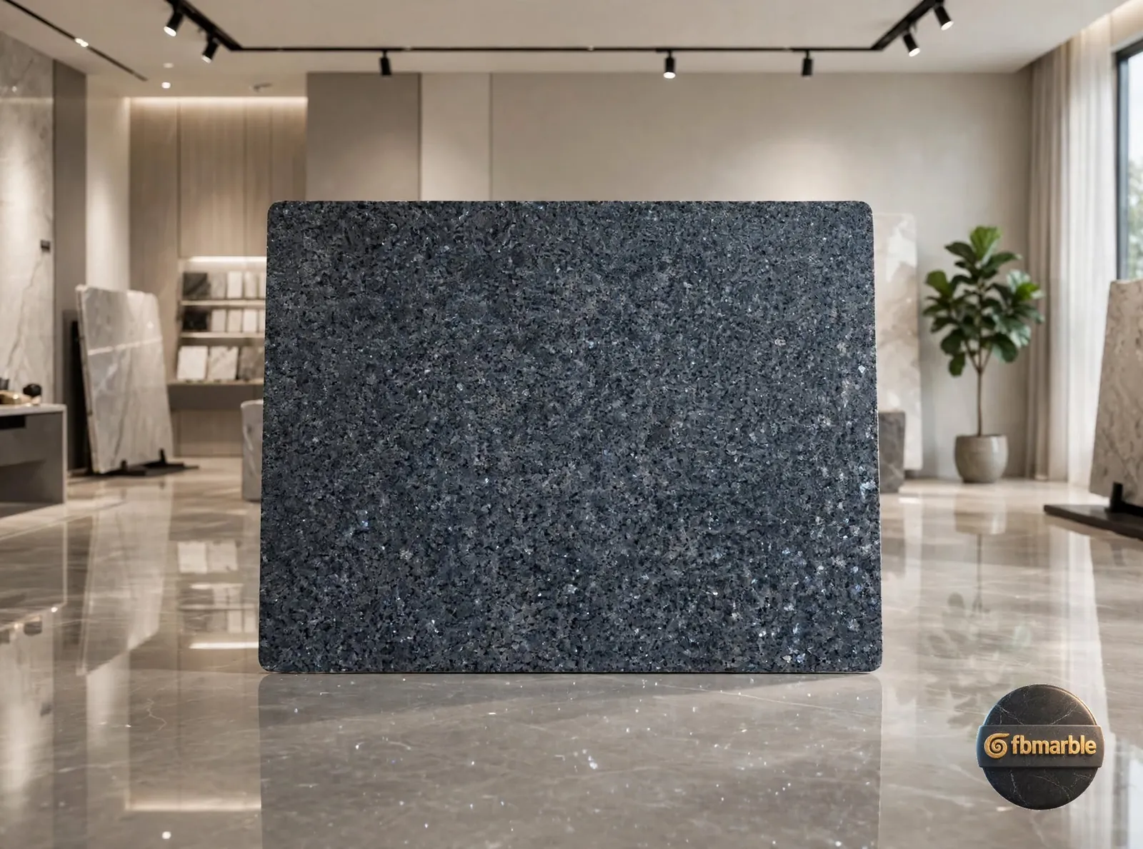Blue Pearl Granite photo 4 – Norwegian larvikite with blue-silver shimmering feldspar