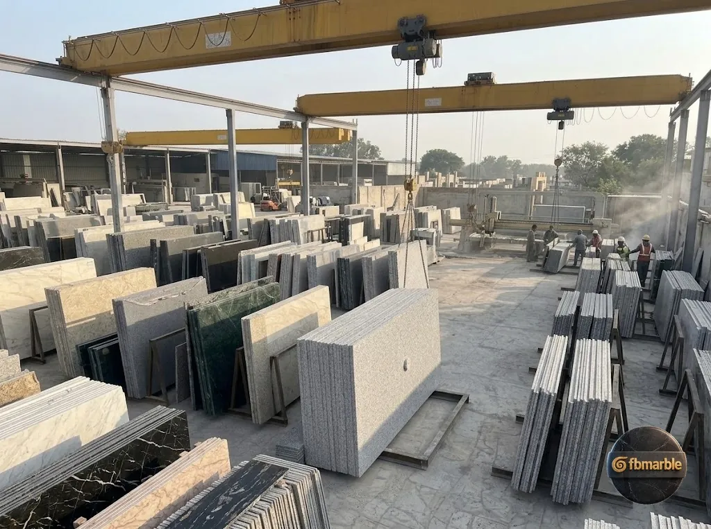 Deer White Granite photo 4 β light grey-white granite with subtle darker flecks