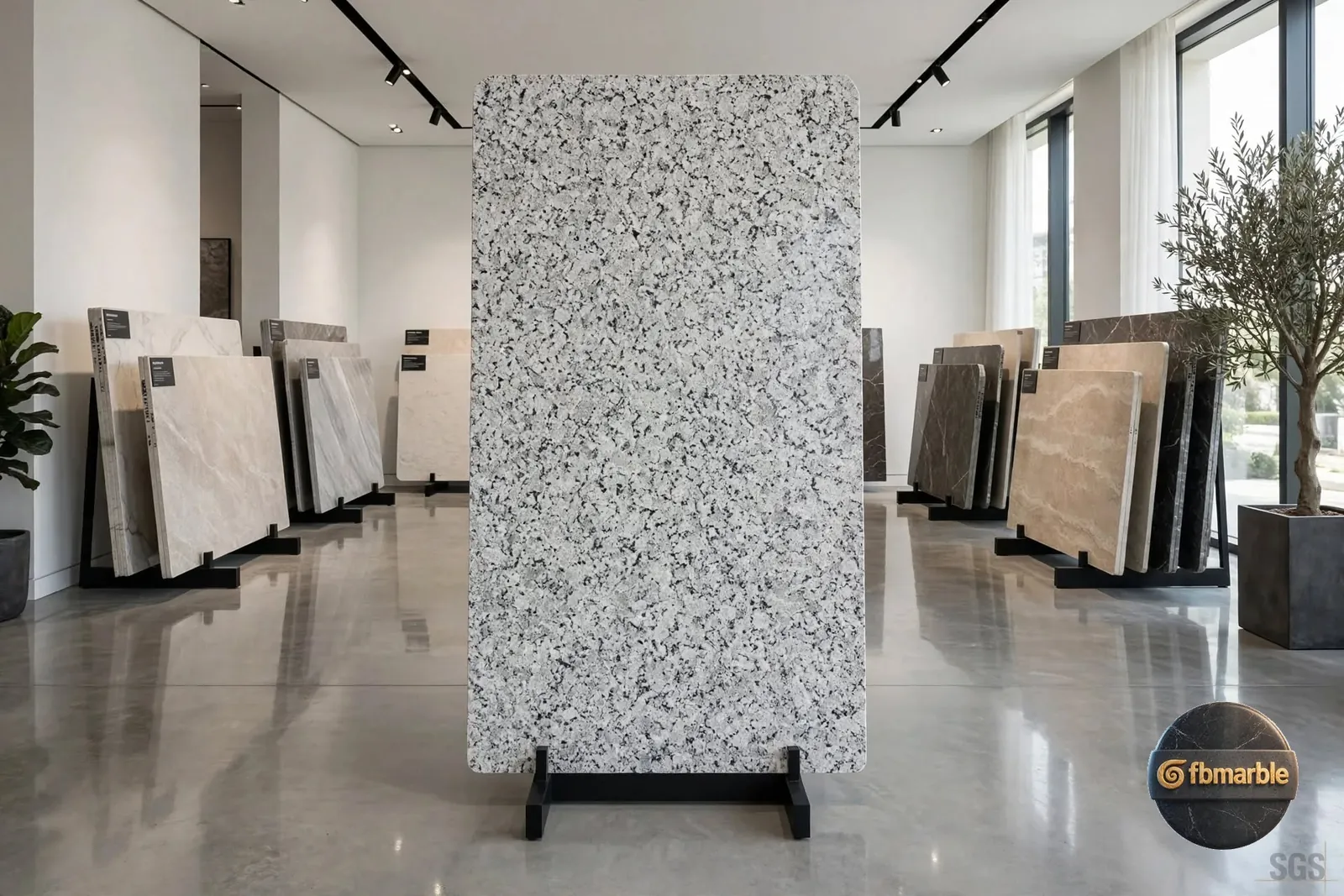 Grey Suprema Granite photo 4 – balanced mid-grey Indian granite with subtle veining