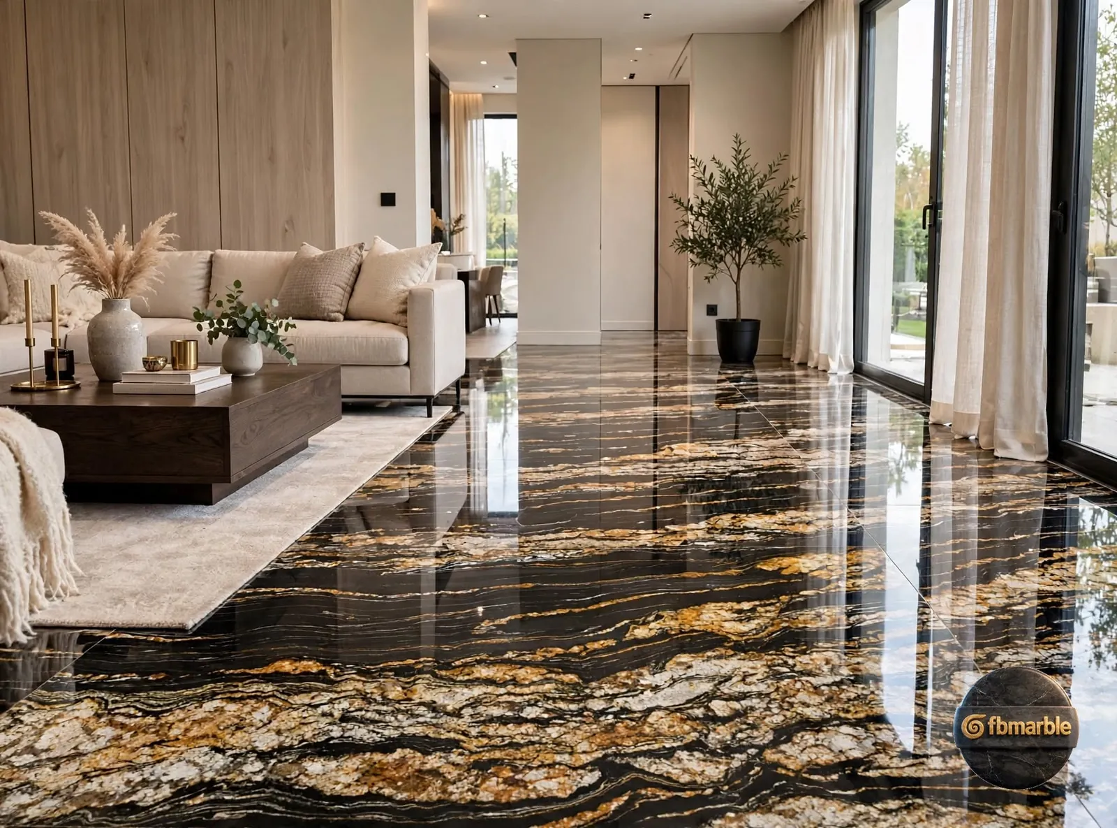 Magma Black Granite