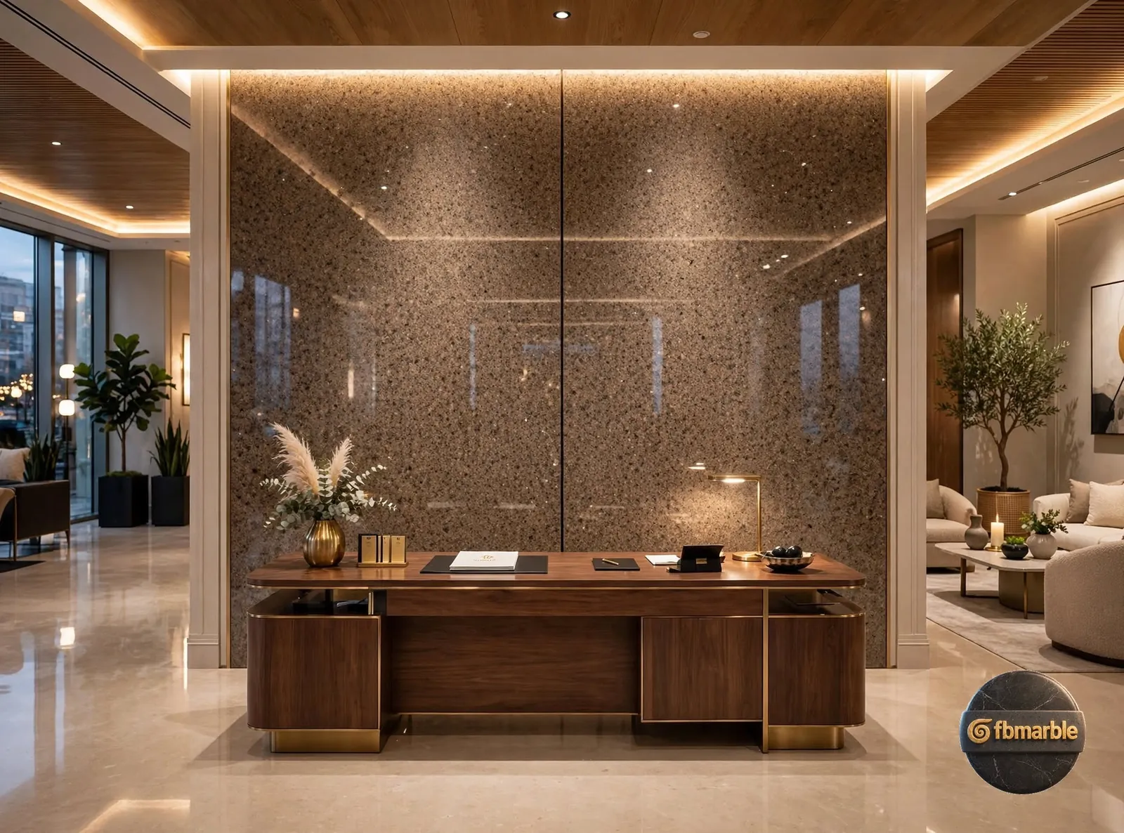 Tropical Brown Granite β coarse dark-brown granite with black and tan speckle, 18mm polished slab