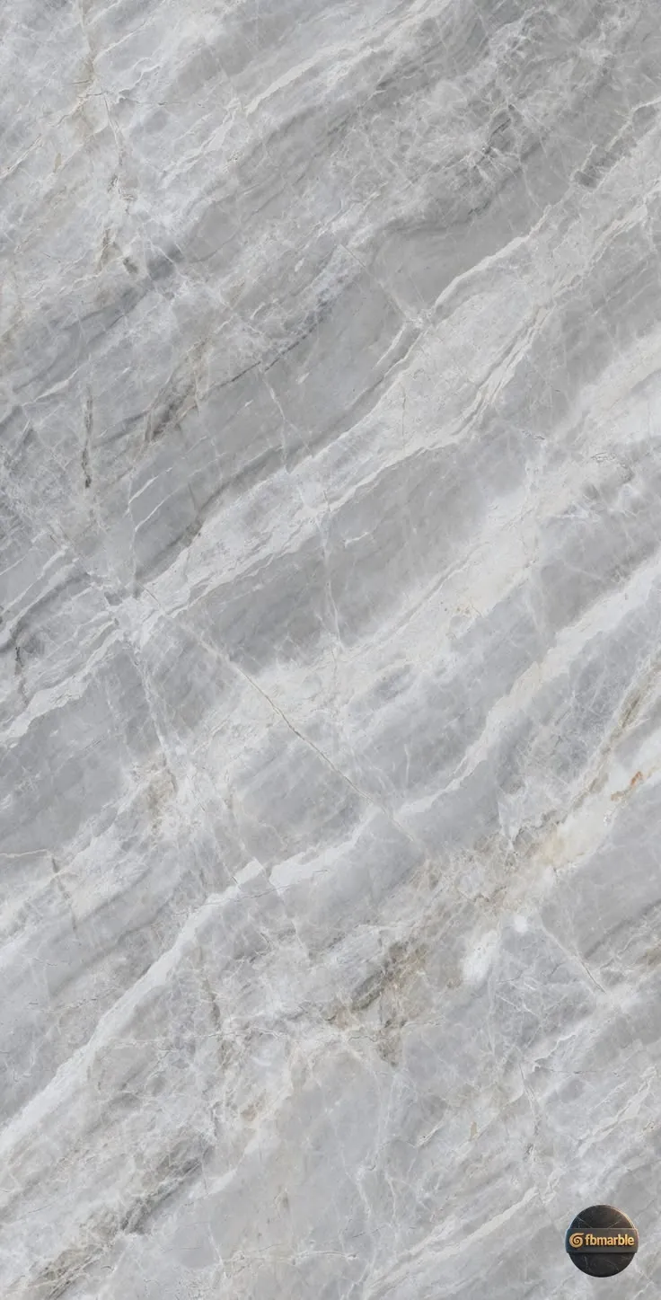 Badal Marble photo 2 – soft grey-white Pakistani marble with cloud-like pattern