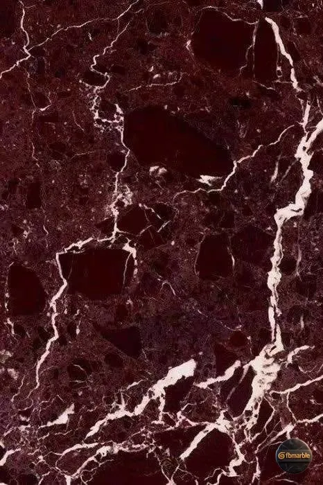 Chocolate Brown Marble photo 2 – deep chocolate-brown Turkish marble with cream veining