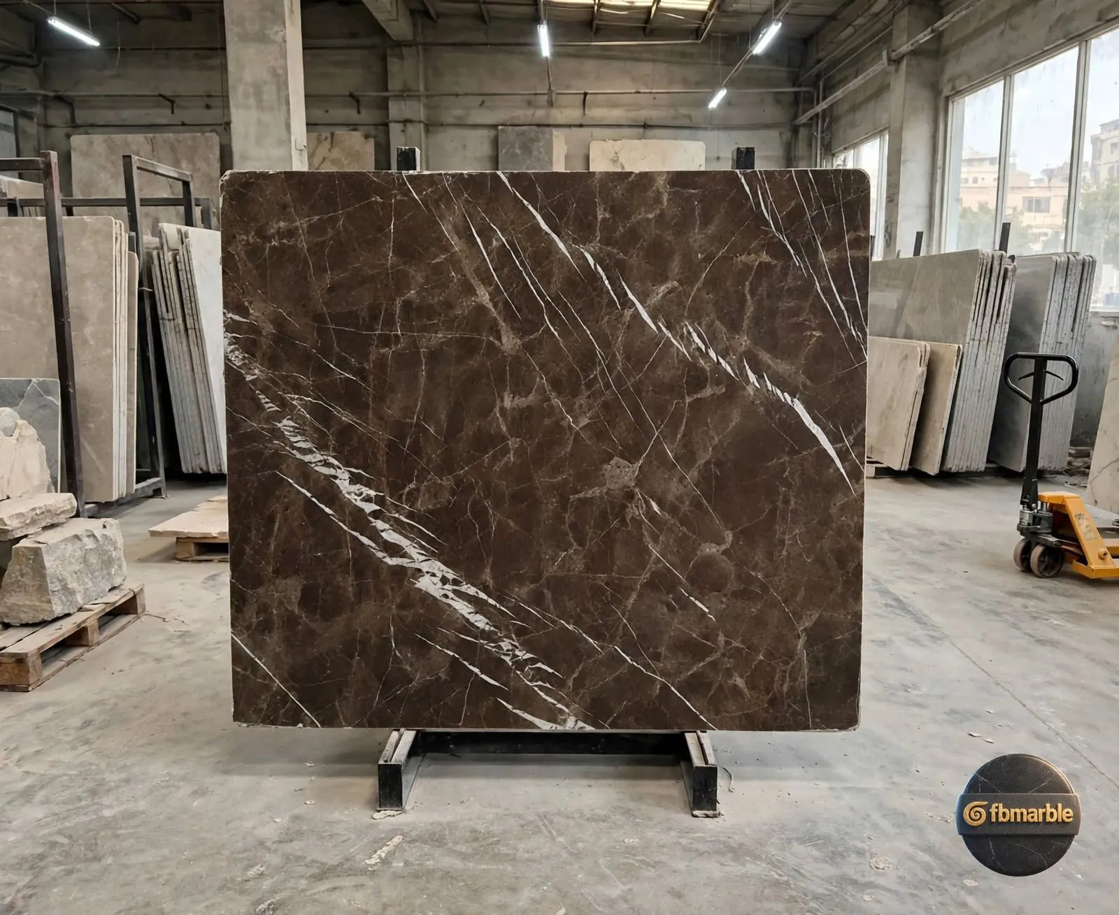 Coffee Brown Marble