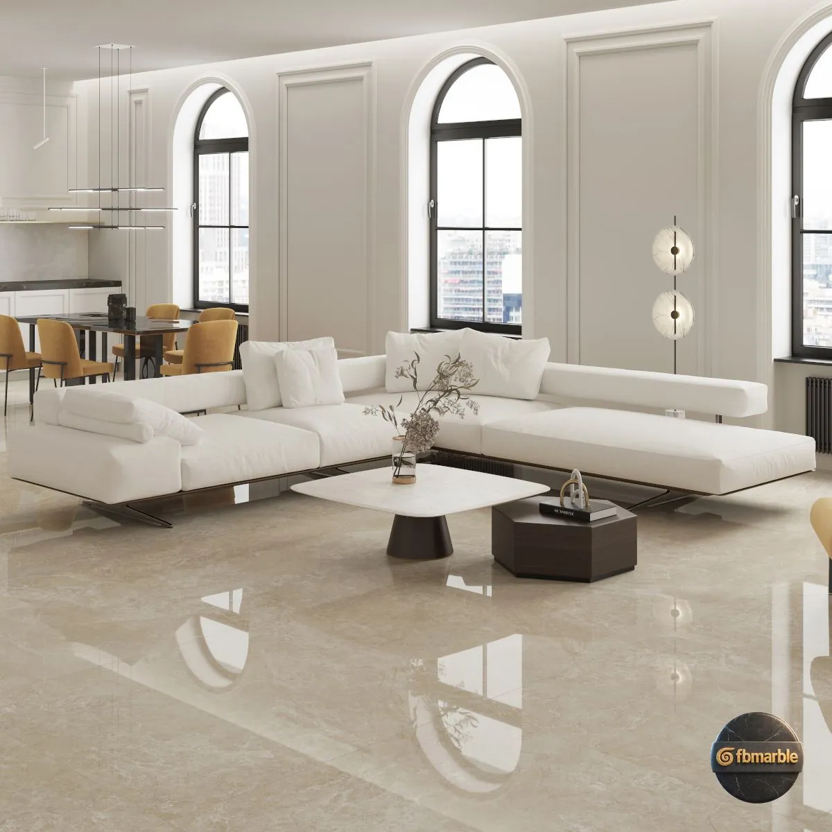 Desert Beige Marble
