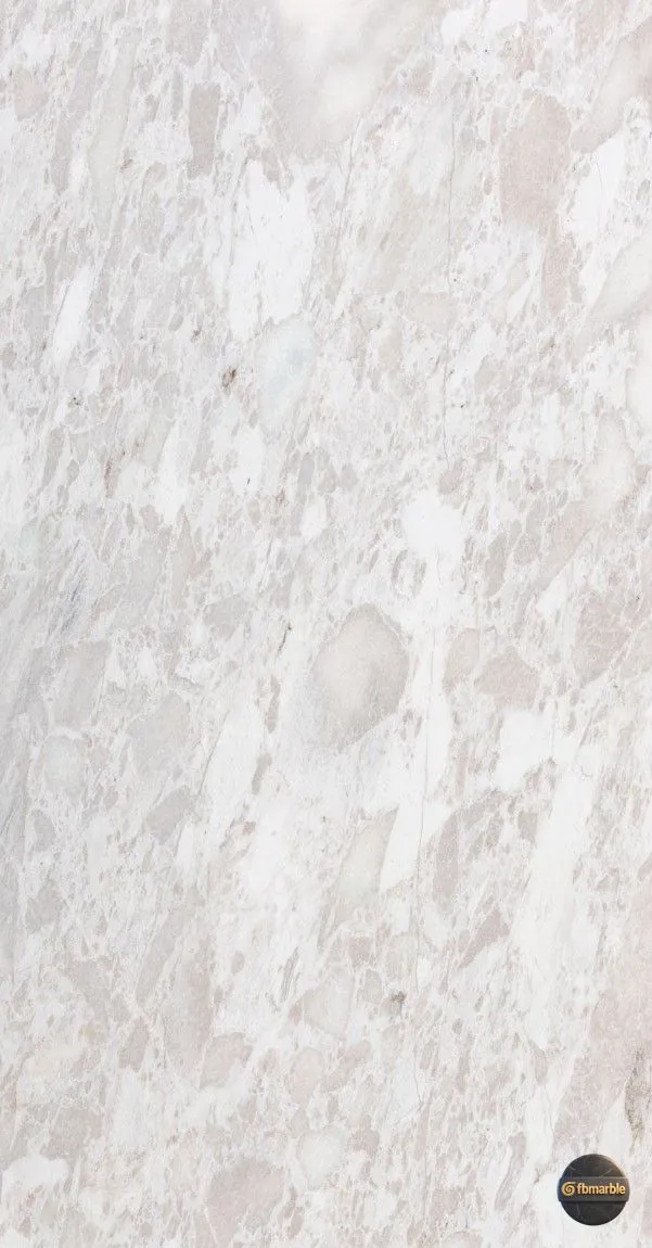 Leopard White Marble photo 2 β white Pakistani marble with distinctive spot and cloud pattern