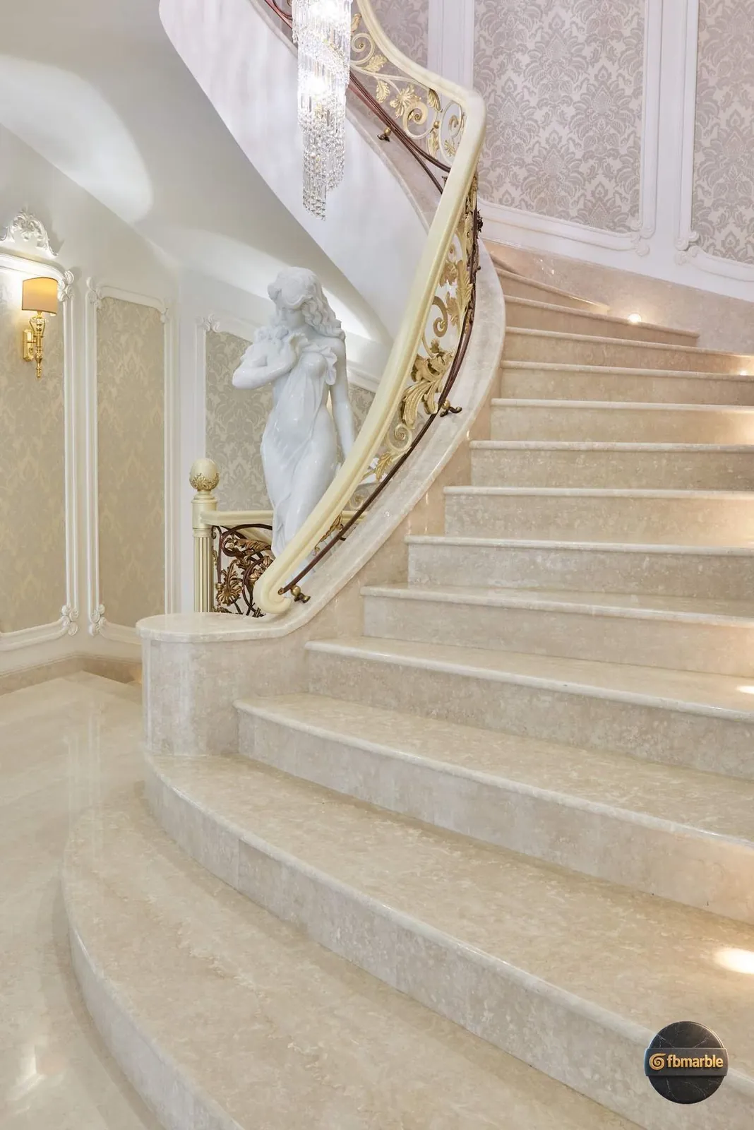 Parlino Beige Marble photo 3 – soft beige Turkish marble with subtle light veining