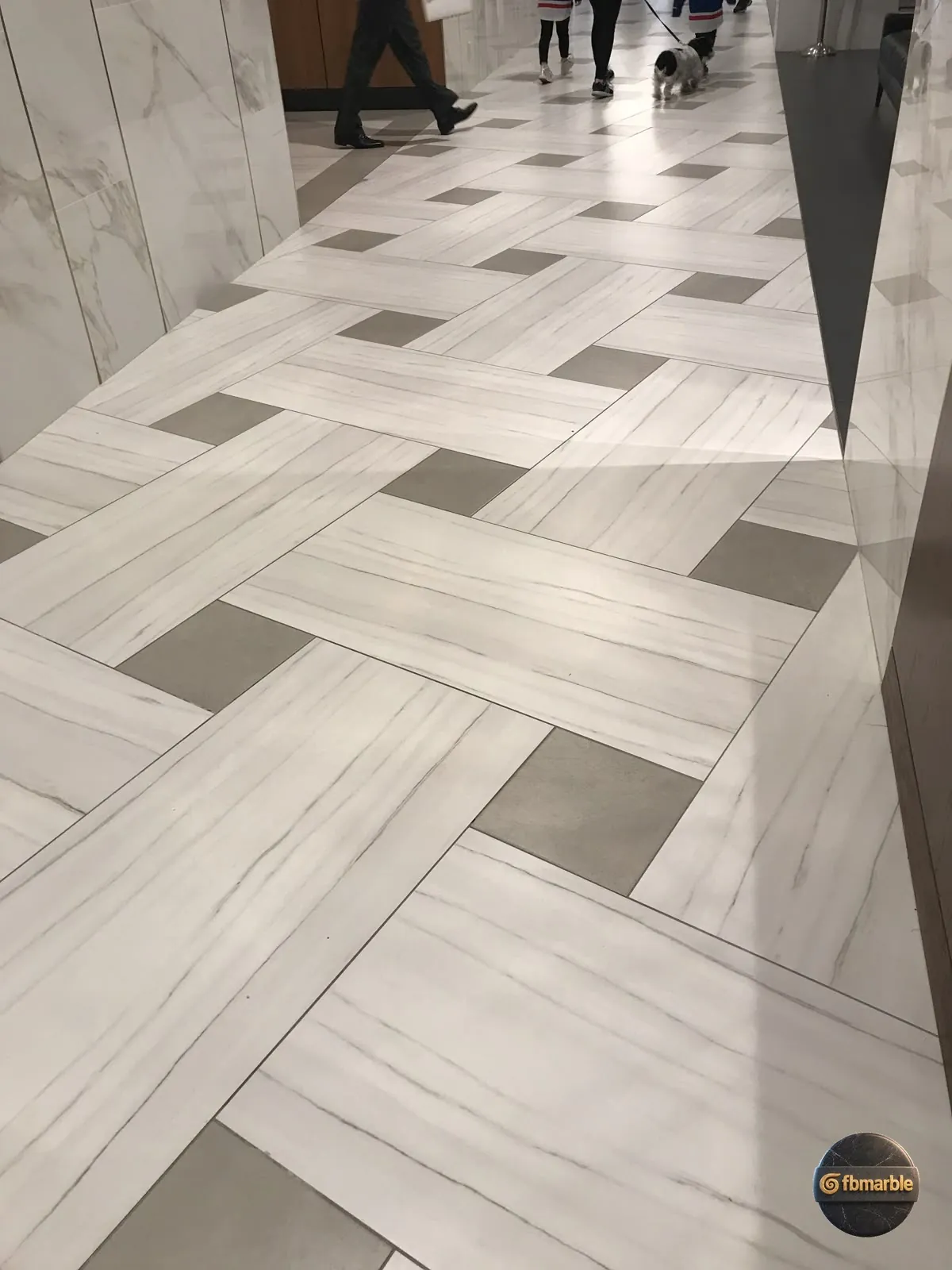 Sunny White Marble