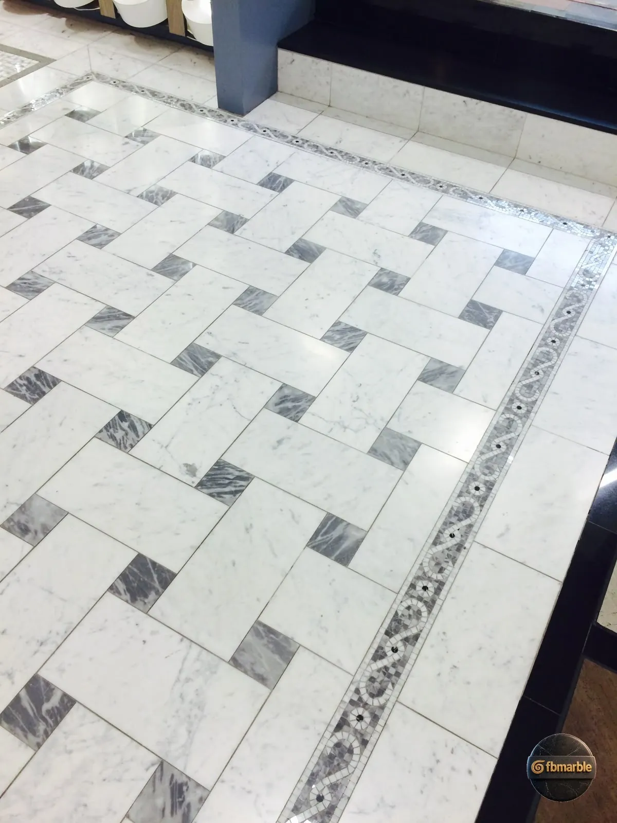 Sunny White Marble photo 4 – bright Pakistani white marble with subtle grey veining