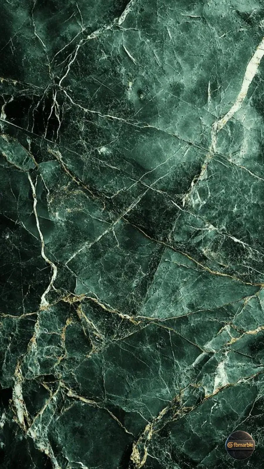Dark Green Onyx β deep forest-green Pakistani onyx with white veining, 15mm polished slab