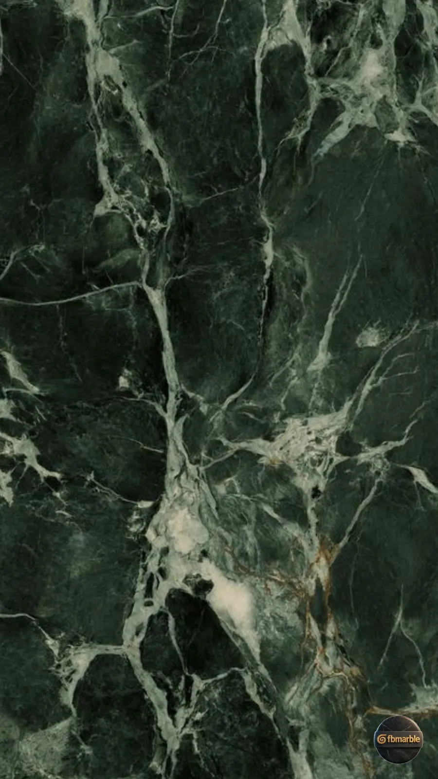 Dark Green Onyx photo 2 β deep forest-green Pakistani onyx with white veining