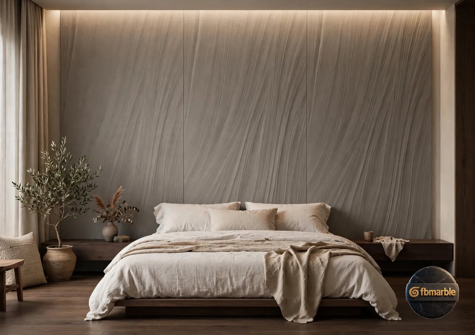 Charcoal Stone Slab photo 2 β charcoal stone-look porcelain with textured matt surface