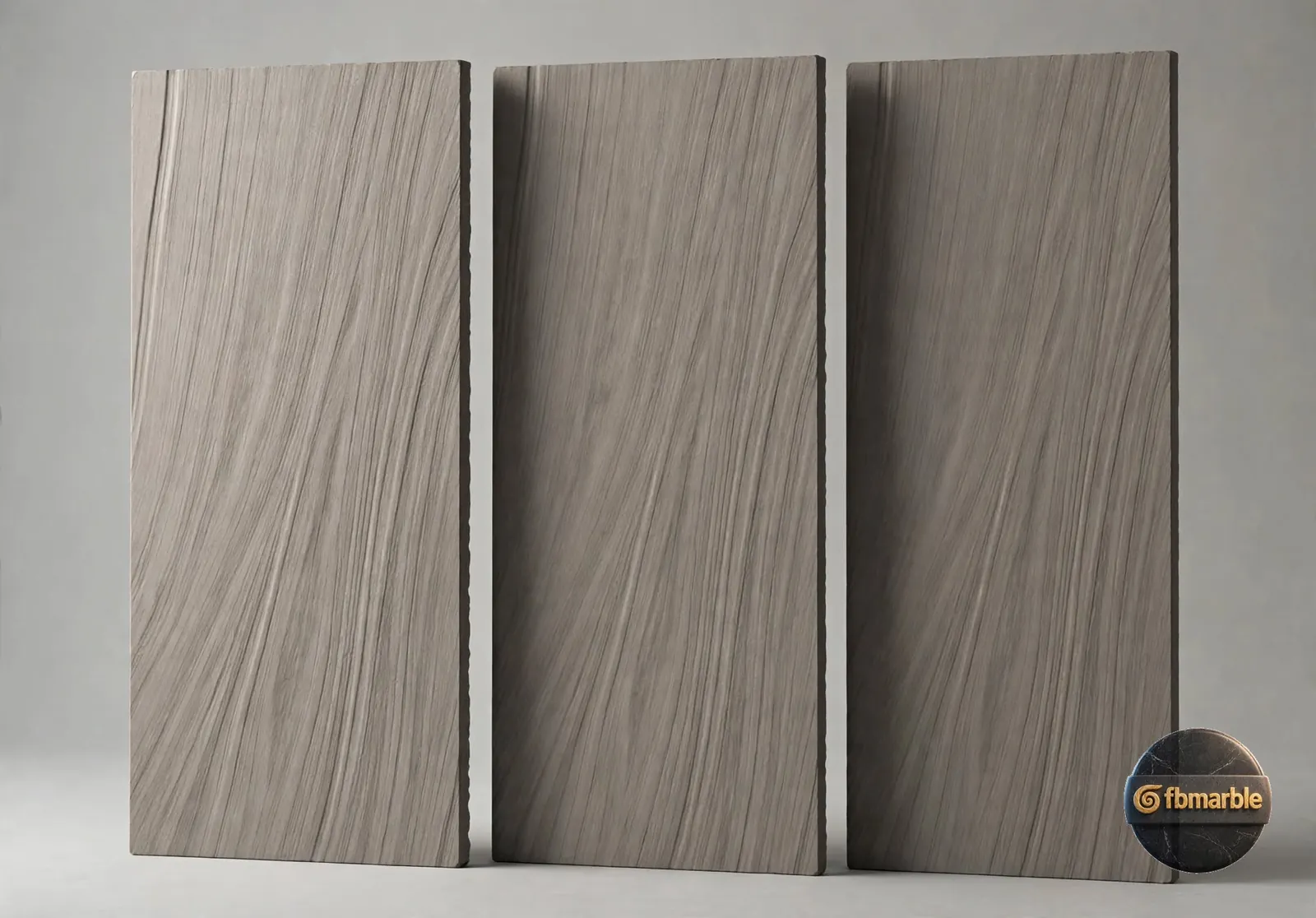 Phantom – Khaki photo 4 – warm khaki porcelain with brushed linear texture