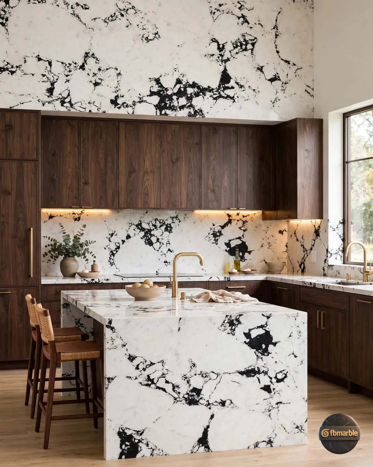 Antique Black Quartz kitchen