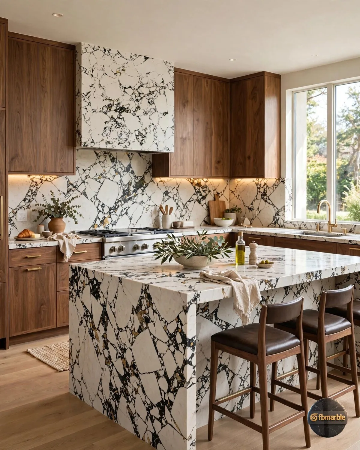 Antique Green Quartz kitchen
