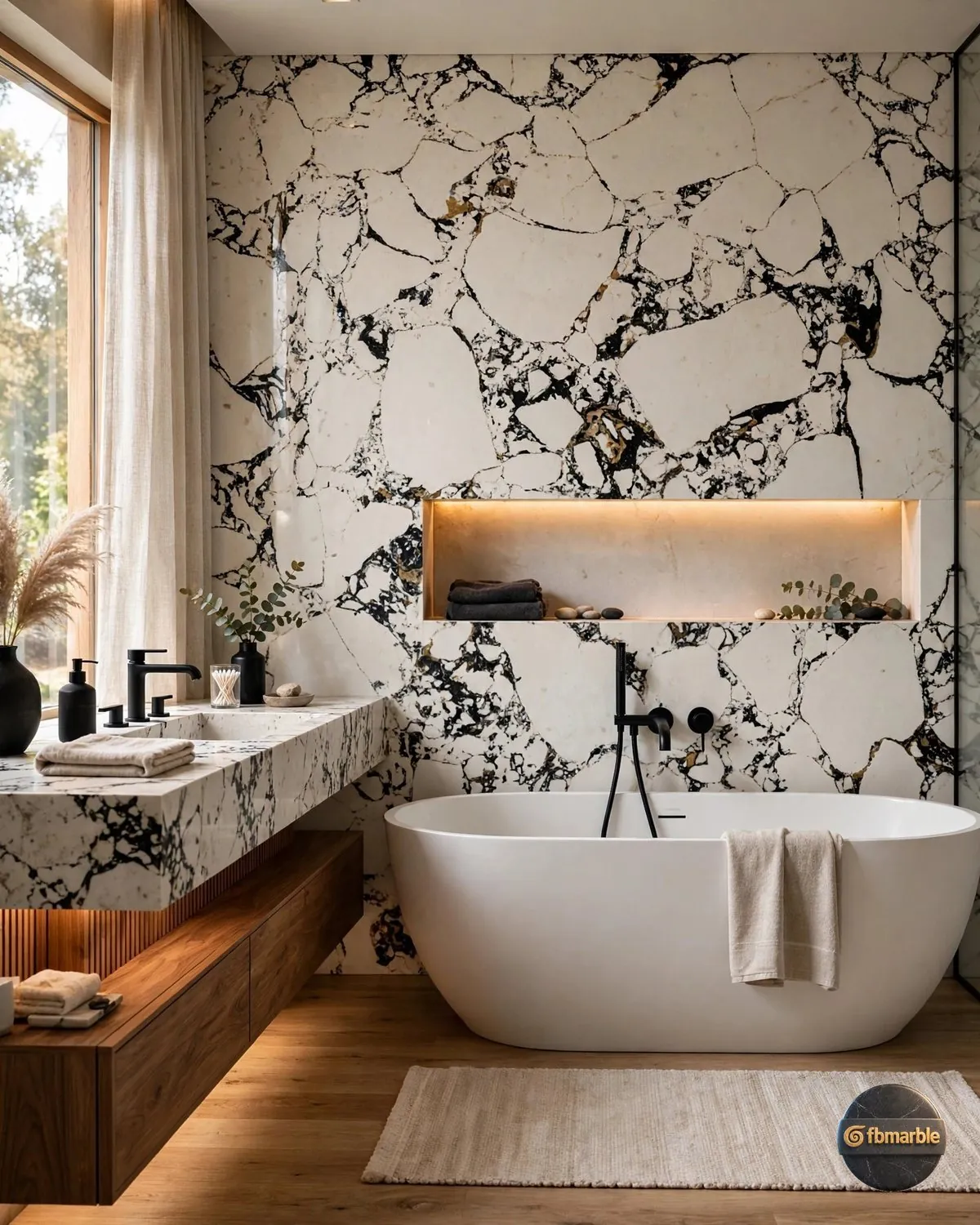 Antique Green Quartz bathroom