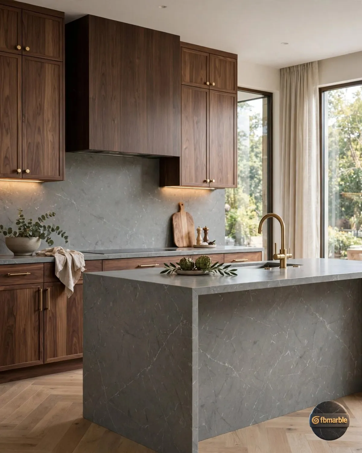 Antique Grey Quartz kitchen