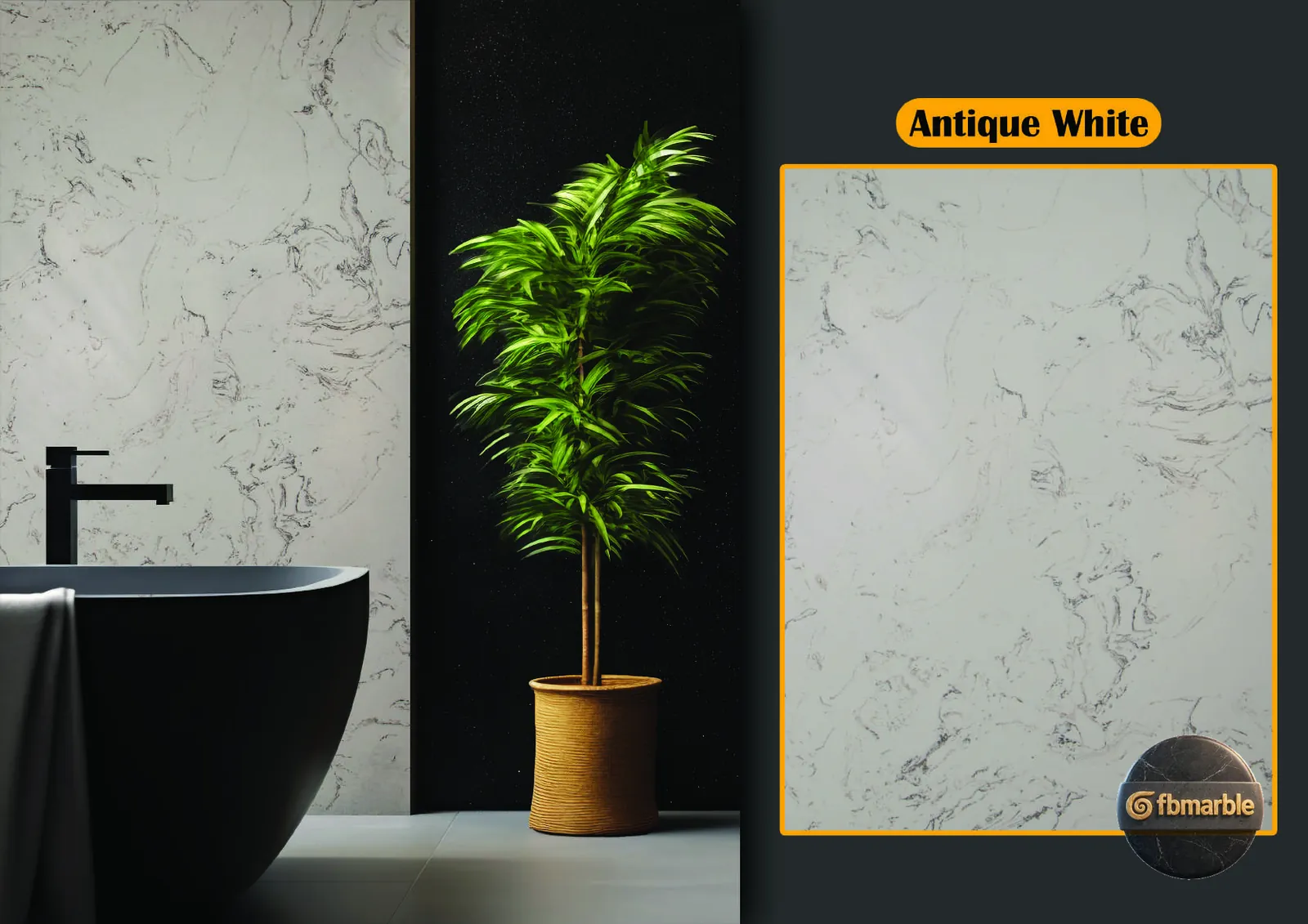 Antique White Quartz