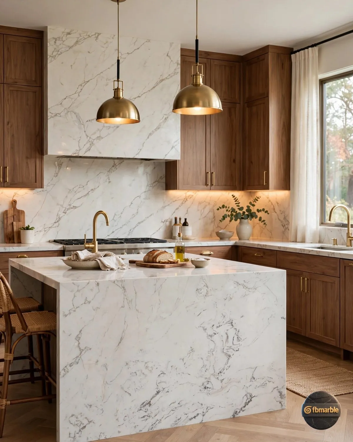Antique White Quartz kitchen