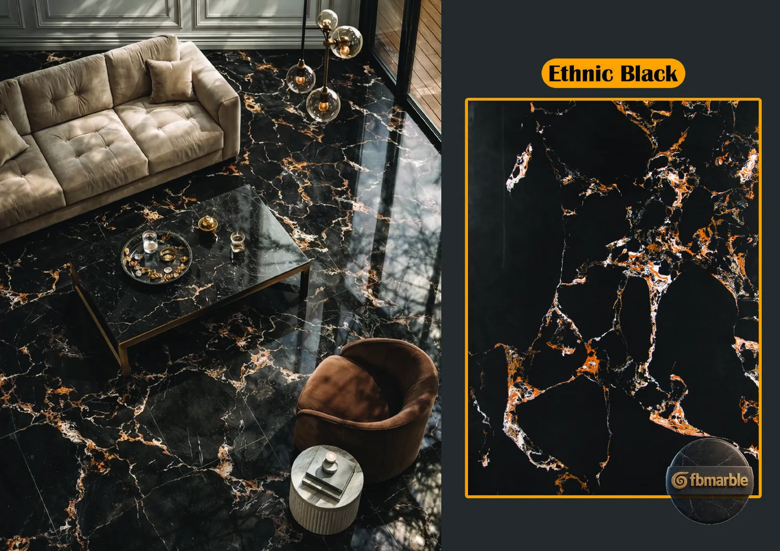 Ethnic Black Quartz