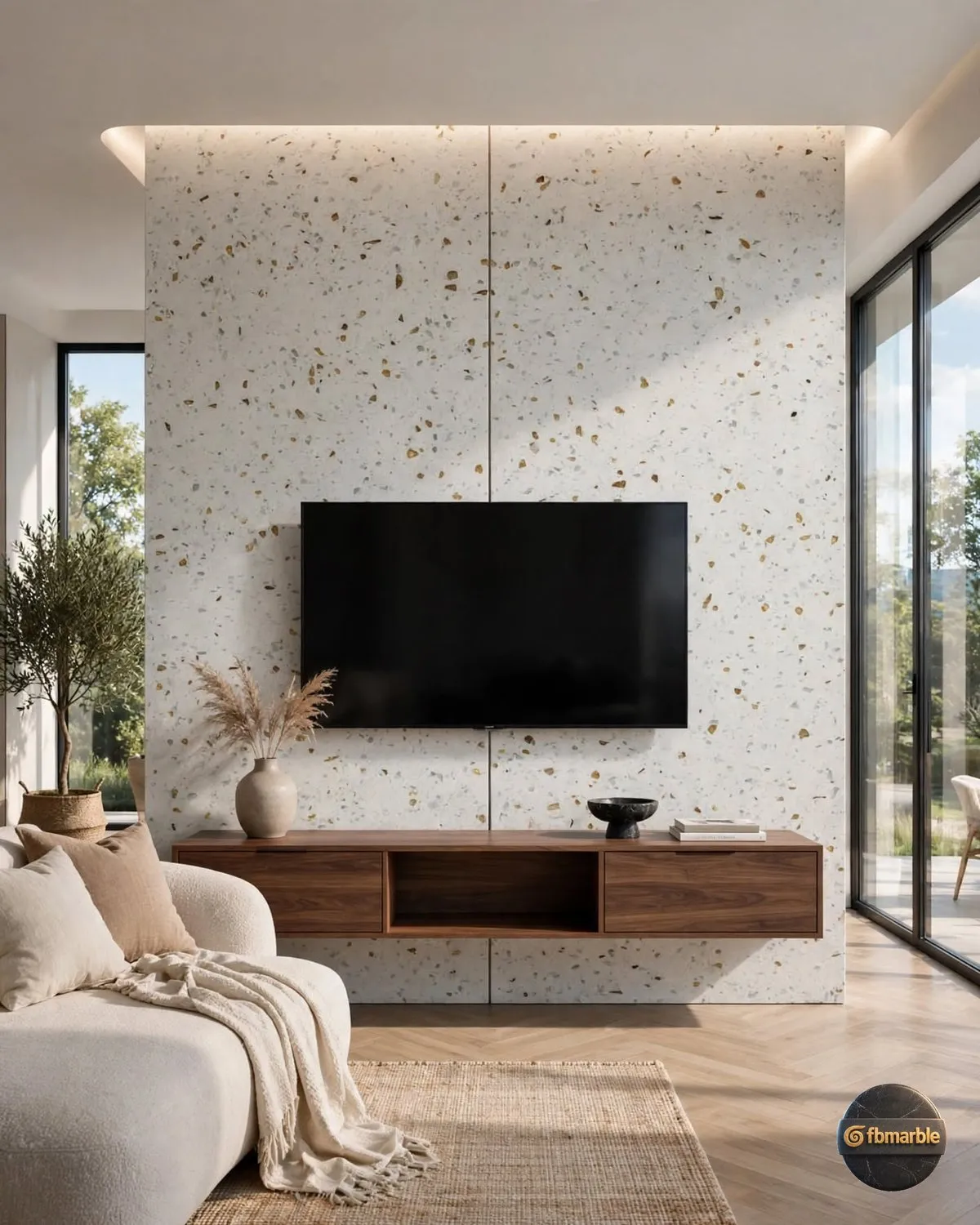 Fine Decor Quartz living room feature wall