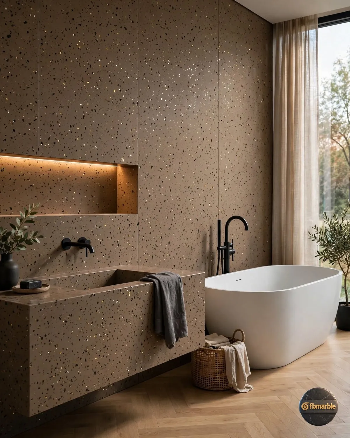 Gulf Gold Quartz kitchen