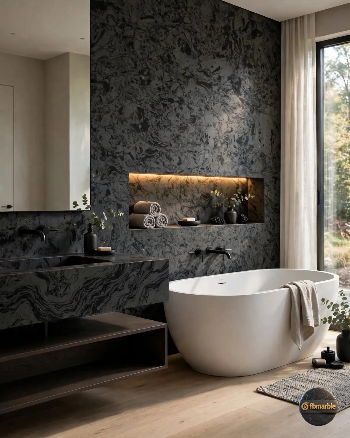 Gulf Leaf Quartz kitchen