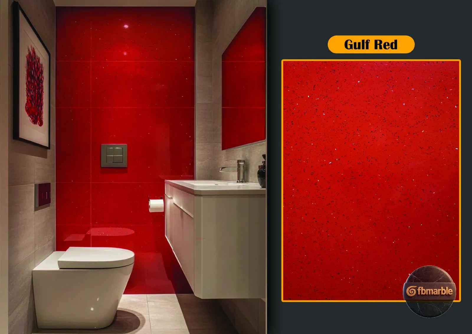 Gulf Red Quartz
