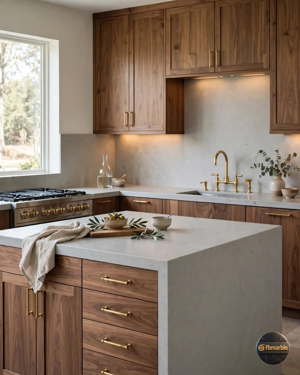 Milk White G.W Quartz dining area
