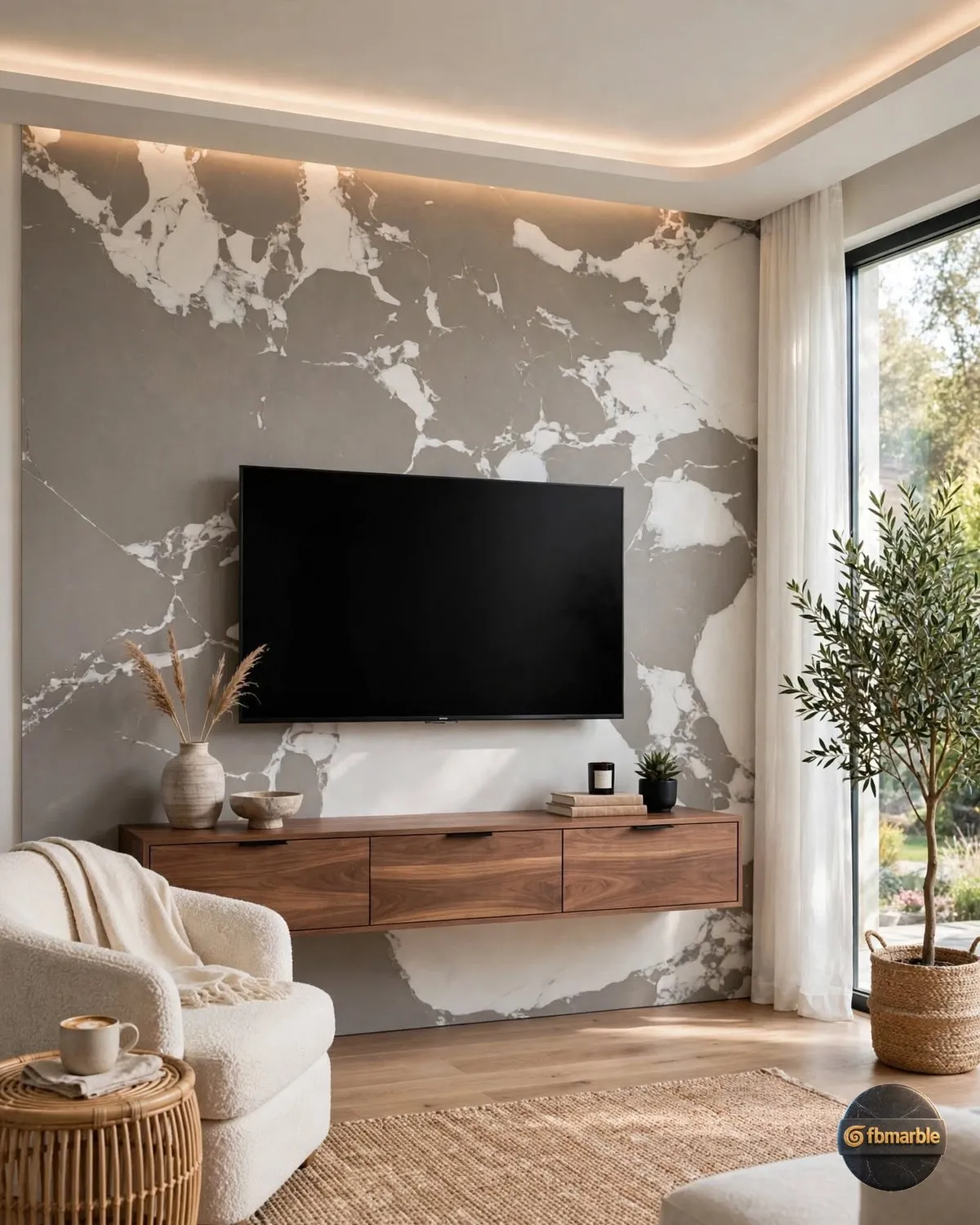 Panda Grey Quartz dining area