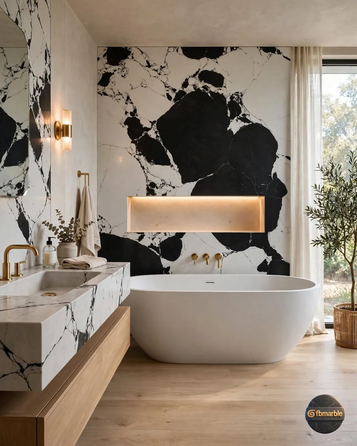 Panda Special Quartz bathroom