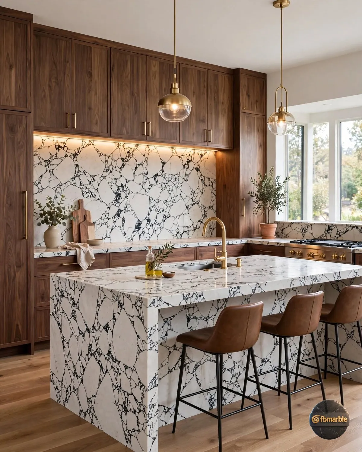 Panda White Quartz dining area