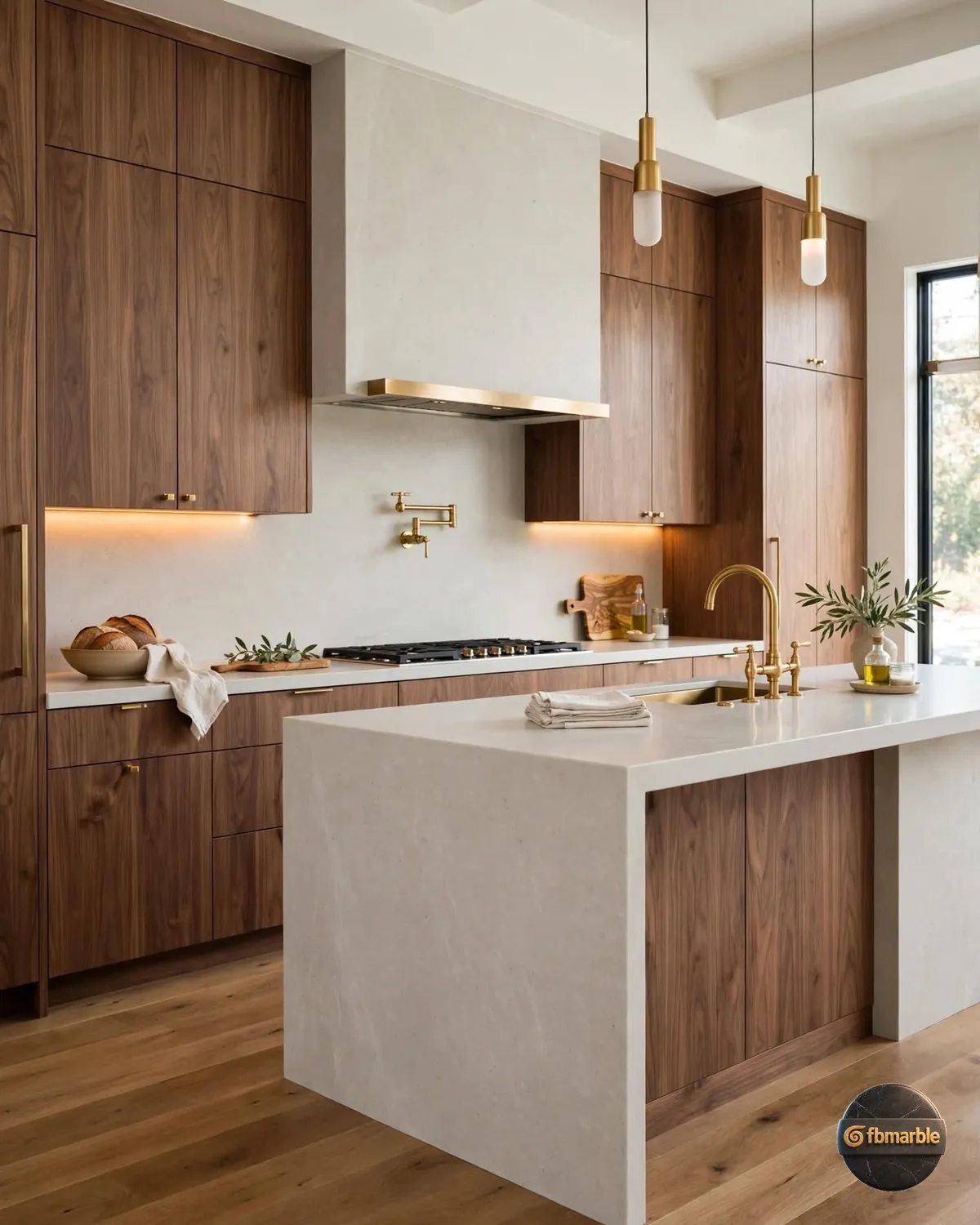 Pearl White Quartz dining area